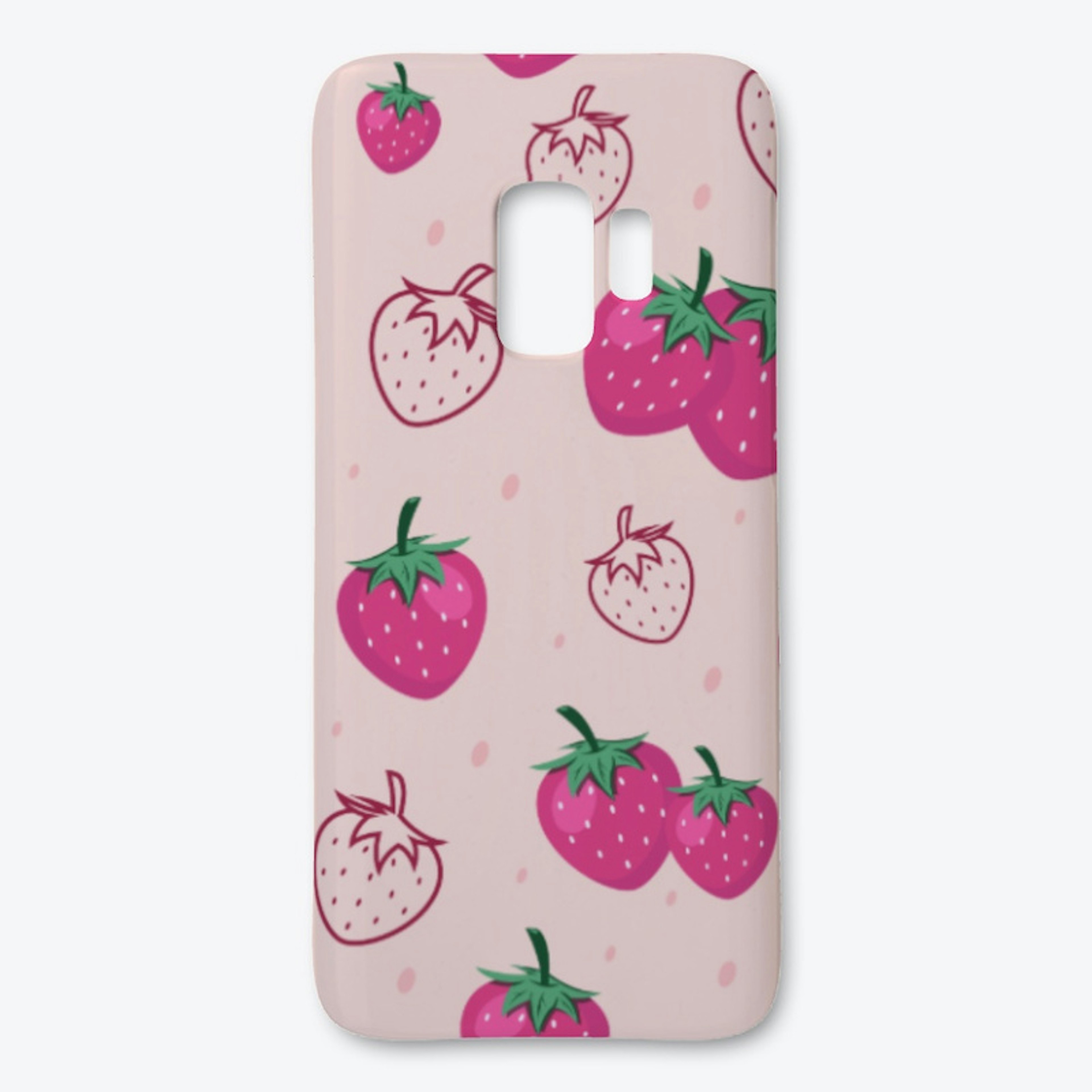 Strawberry Phone Case, Bottle, Pillows