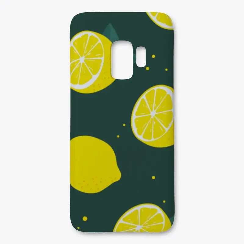 Lemon Water Bottle, Phone case, Pillow