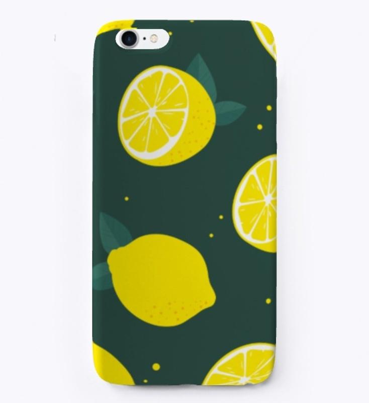 Lemon Water Bottle, Phone case, Pillow